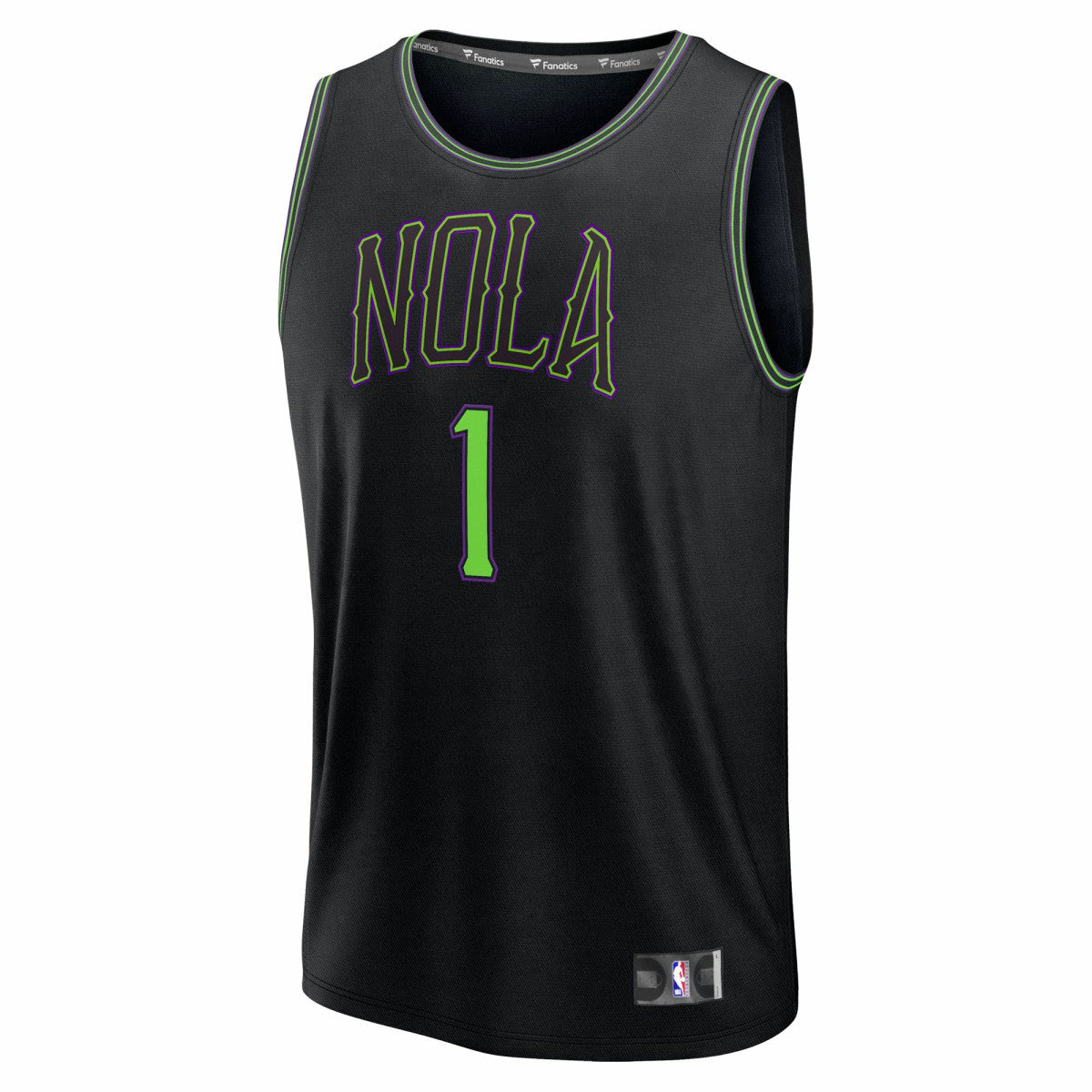 Zion Williamson New Orleans Pelicans Youth 2025/26 City Edition Fastbreak Jersey Black - NBA