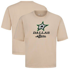 Dallas Stars Levelwear Team Surge Luxe Signature Knit T-Shirt - Khaki - NHL