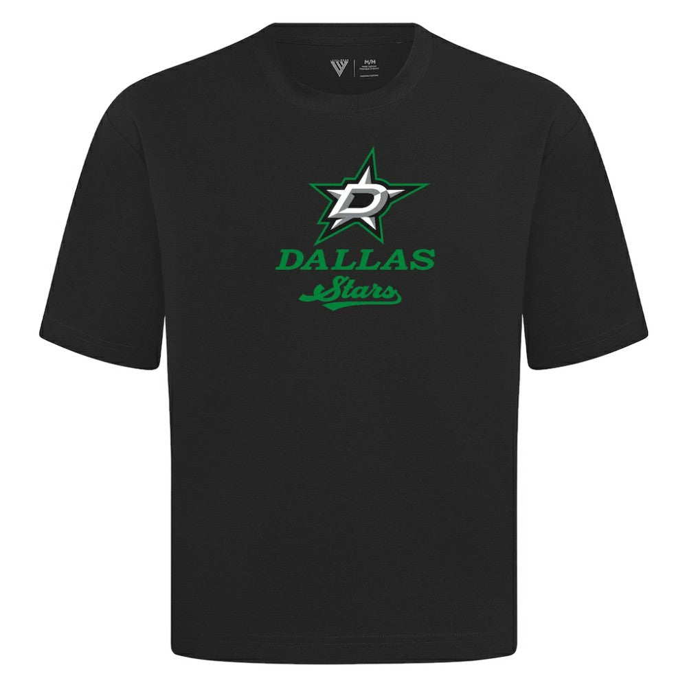 Dallas Stars Levelwear Team Surge Luxe Signature Knit T-Shirt - Black - NHL