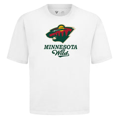 Minnesota Wild Levelwear Team Surge Luxe Signature Knit T-Shirt - White - NHL