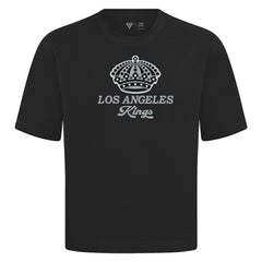 Los Angeles Kings Levelwear Team Surge Luxe Signature Knit T-Shirt - Black - NHL