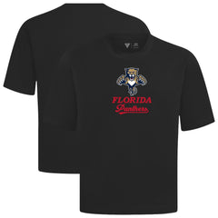 Florida Panthers Levelwear Team Surge Luxe Signature Knit T-Shirt - Black - NHL