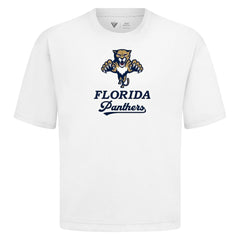 Florida Panthers Levelwear Team Surge Luxe Signature Knit T-Shirt - White - NHL