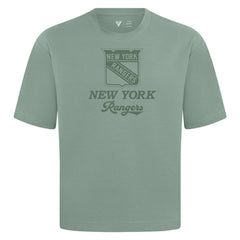 New York Rangers Levelwear Shadow Surge Luxe Signature Knit T-Shirt - Green - NHL