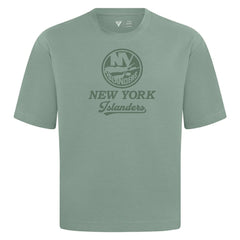 New York Islanders Levelwear Shadow Surge Luxe Signature Knit T-Shirt - Green - NHL
