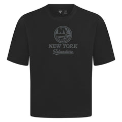 New York Islanders Levelwear Shadow Surge Luxe Signature Knit T-Shirt - Black - NHL