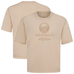 Buffalo Sabres Levelwear Shadow Surge Luxe Signature Knit T-Shirt - Khaki - NHL
