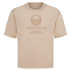 Buffalo Sabres Levelwear Shadow Surge Luxe Signature Knit T-Shirt - Khaki - NHL