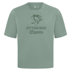 Pittsburgh Penguins Levelwear Shadow Surge Luxe Signature Knit T-Shirt - Green - NHL