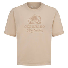 Colorado Avalanche Levelwear Shadow Surge Luxe Signature Knit T-Shirt - Khaki - NHL