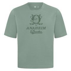 Anaheim Ducks Levelwear Shadow Surge Luxe Signature Knit T-Shirt - Green - NHL