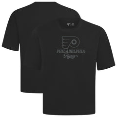 Philadelphia Flyers Levelwear Shadow Surge Luxe Signature Knit T-Shirt - Black - NHL