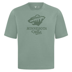 Minnesota Wild Levelwear Shadow Surge Luxe Signature Knit T-Shirt - Green - NHL