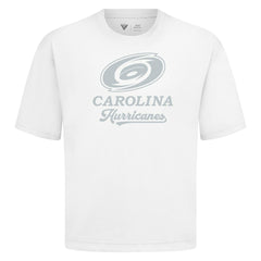 Carolina Hurricanes Levelwear Shadow Surge Luxe Signature Knit T-Shirt - White - NHL