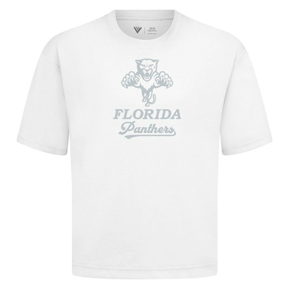 Florida Panthers Levelwear Shadow Surge Luxe Signature Knit T-Shirt - White - NHL