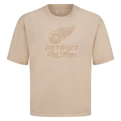 Detroit Red Wings Levelwear Shadow Surge Luxe Signature Knit T-Shirt - Khaki - NHL