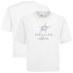 Dallas Stars Levelwear Shadow Surge Luxe Signature Knit T-Shirt - White - NHL