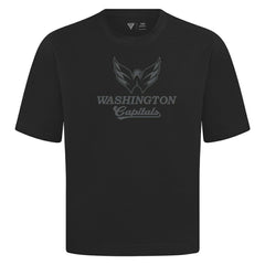 Washington Capitals Levelwear Shadow Surge Luxe Signature Knit T-Shirt - Black - NHL