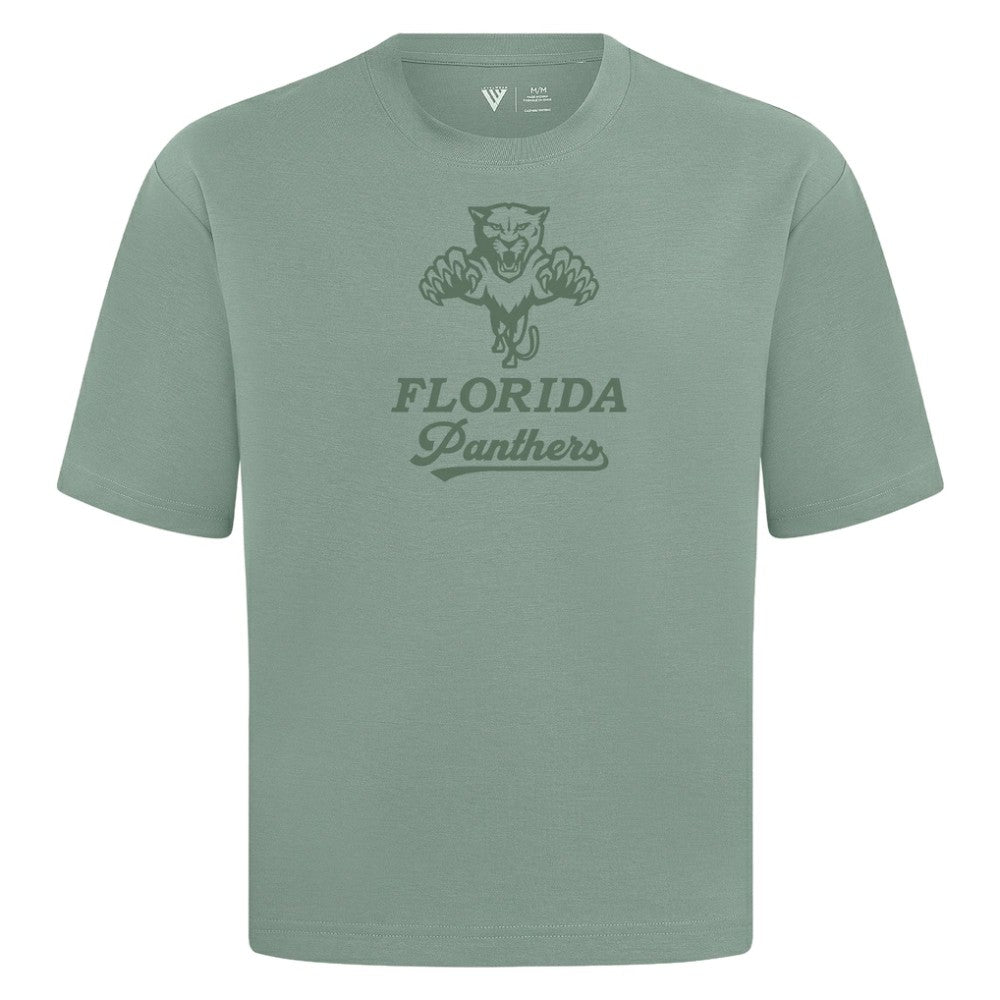 Florida Panthers Levelwear Shadow Surge Luxe Signature Knit T-Shirt - Green - NHL