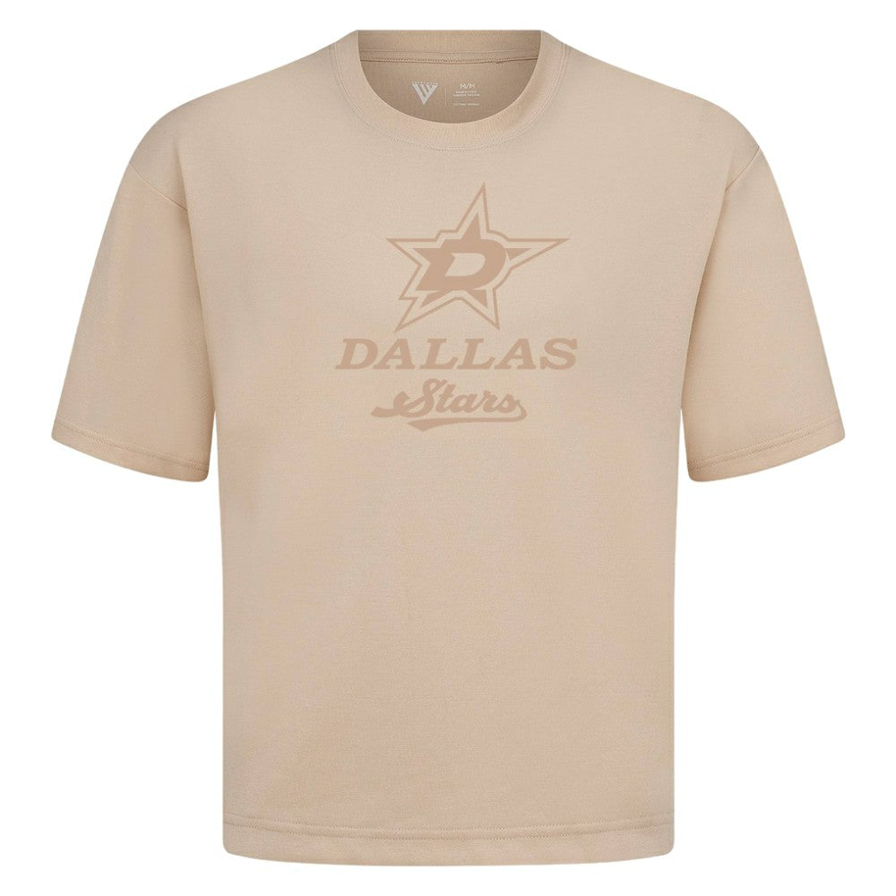 Dallas Stars Levelwear Shadow Surge Luxe Signature Knit T-Shirt - Khaki - NHL