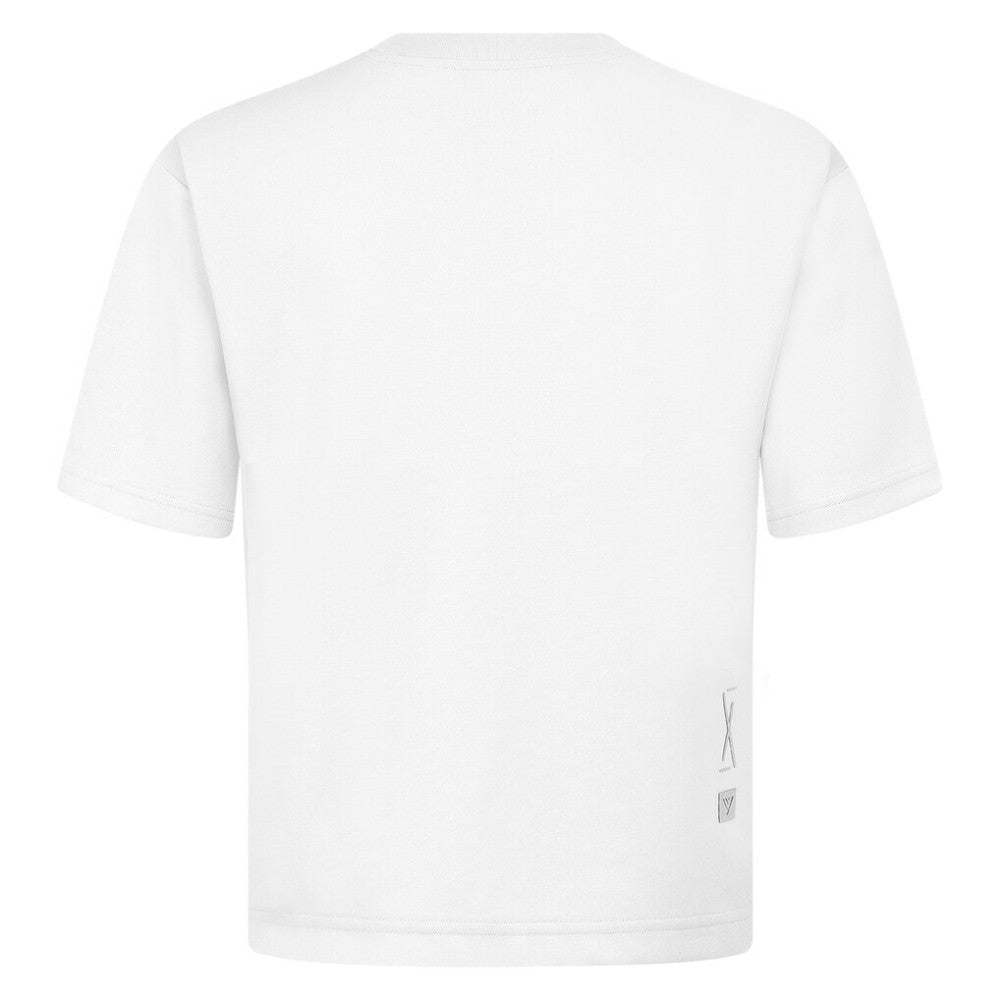 Vancouver Canucks Levelwear Shadow Surge Luxe Signature Knit T-Shirt - White - NHL