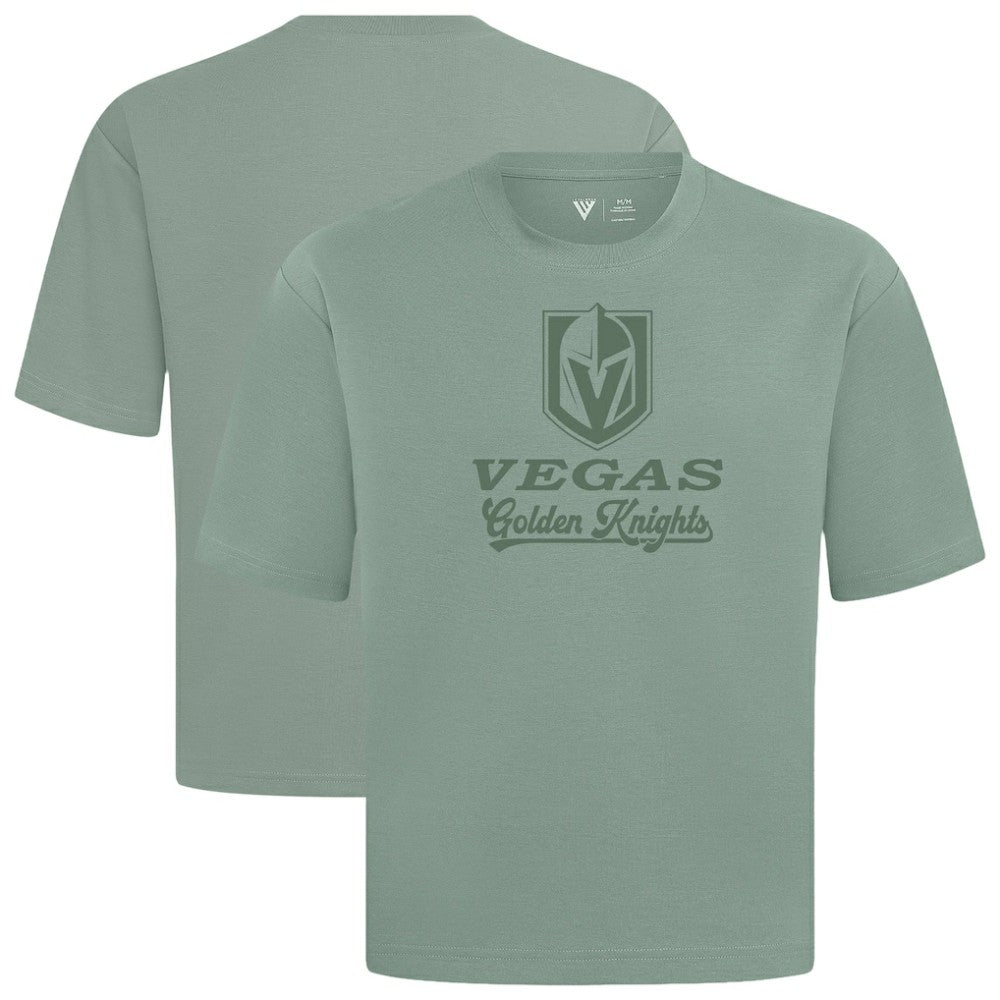 Vegas Golden Knights Levelwear Shadow Surge Luxe Signature Knit T-Shirt - Green - NHL