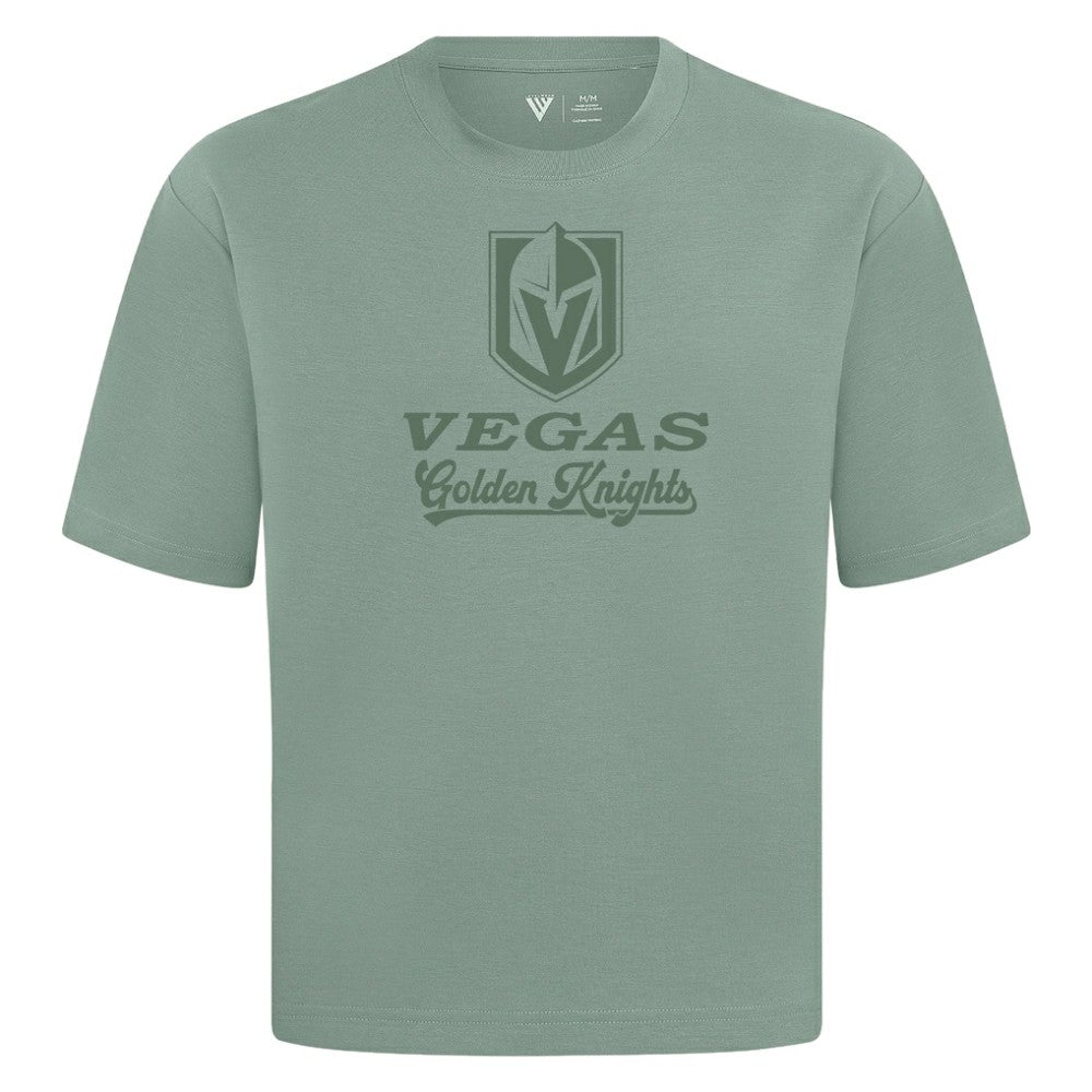 Vegas Golden Knights Levelwear Shadow Surge Luxe Signature Knit T-Shirt - Green - NHL