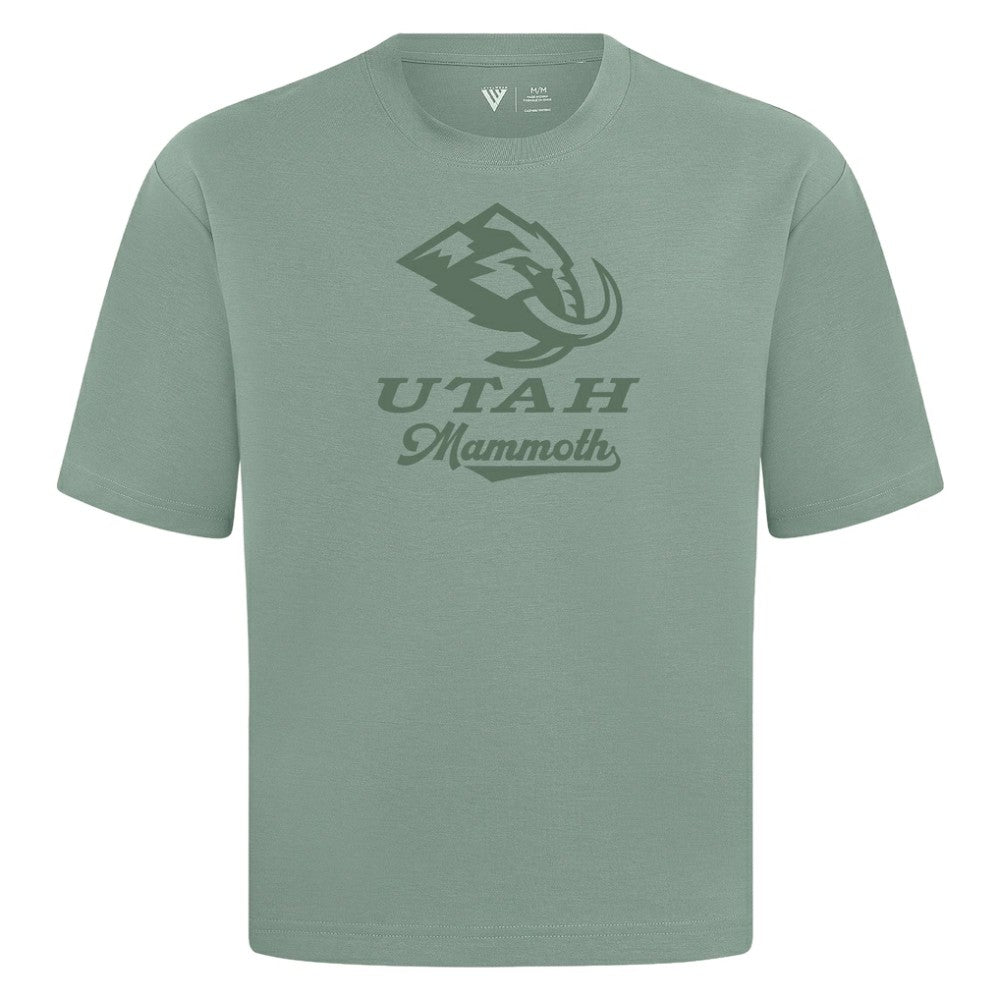 Utah Mammoth Levelwear Shadow Surge Luxe Signature Knit T-Shirt - Green - NHL