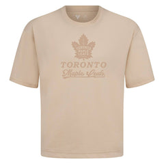 Toronto Maple Leafs Levelwear Shadow Surge Luxe Signature Knit T-Shirt - Khaki - NHL