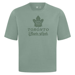 Toronto Maple Leafs Levelwear Shadow Surge Luxe Signature Knit T-Shirt - Green - NHL