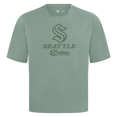 Seattle Kraken Levelwear Shadow Surge Luxe Signature Knit T-Shirt - Green - NHL