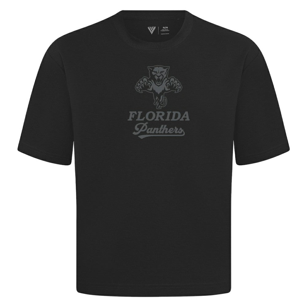 Florida Panthers Levelwear Shadow Surge Luxe Signature Knit T-Shirt - Black - NHL
