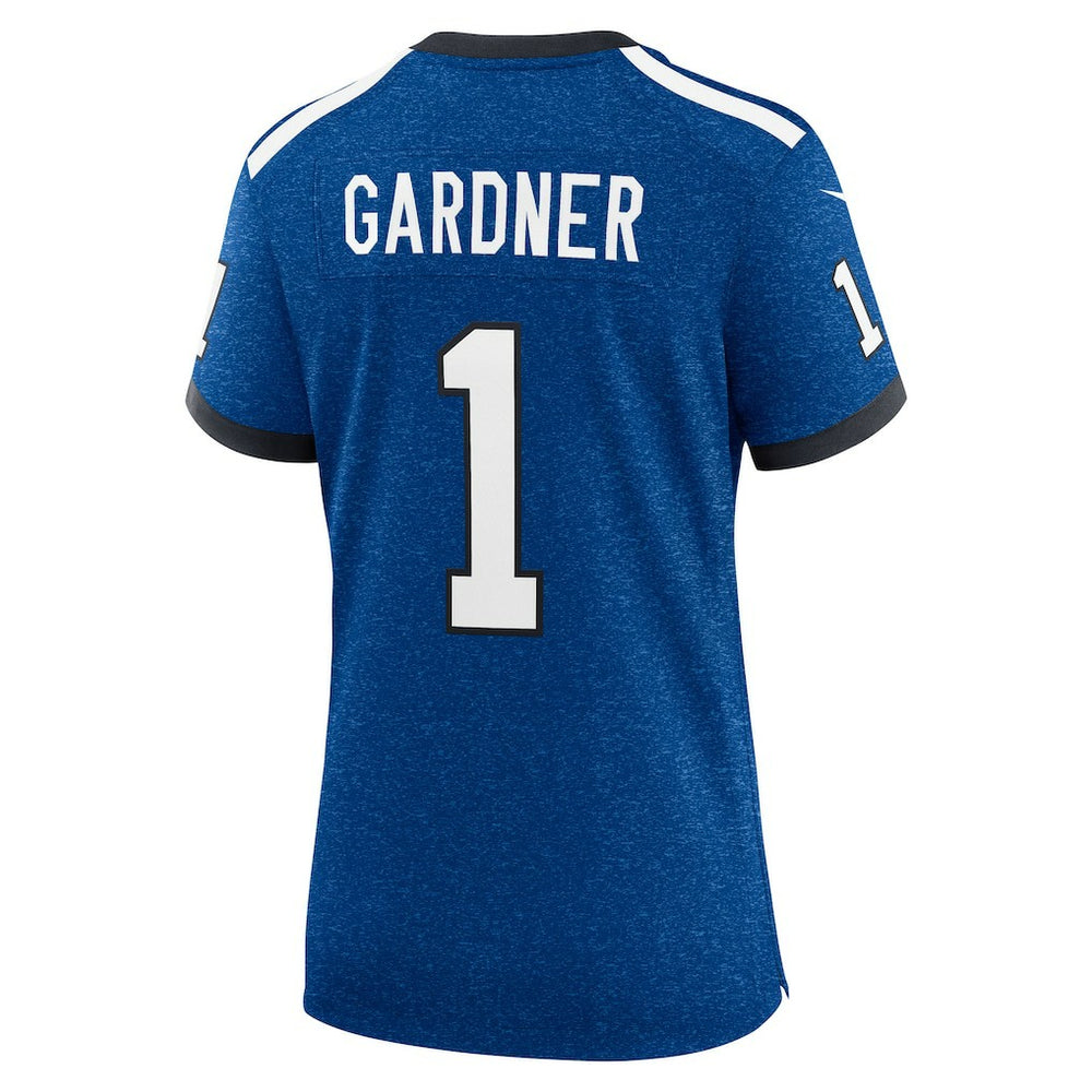Ahmad Sauce Gardner Indianapolis Colts Women's Alternate 2 Indiana Nights Game Jersey Heather Royal | Nike for Sale