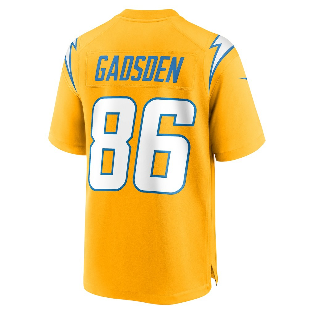 Oronde Gadsden Los Angeles Chargers Alternate Charger Power Game Jersey Gold | Nike for Sale