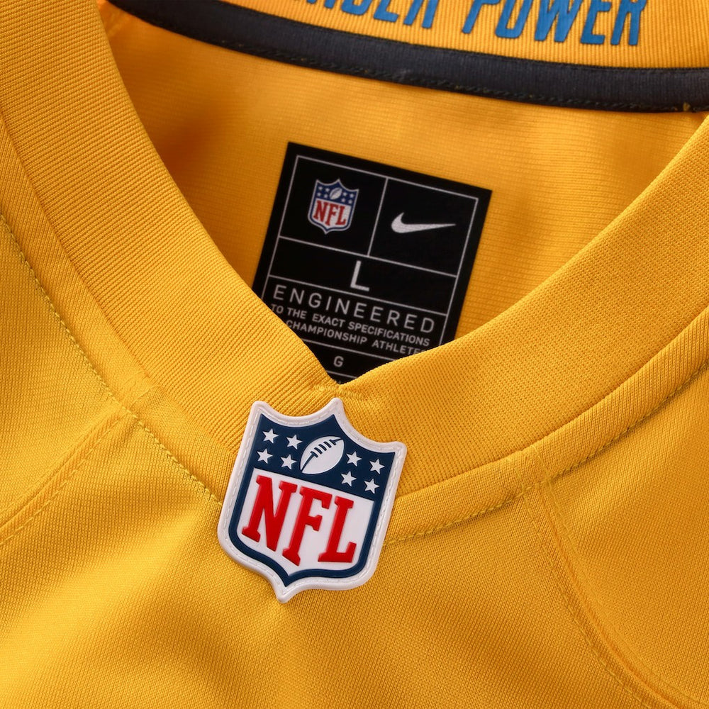 Oronde Gadsden Los Angeles Chargers Alternate Charger Power Game Jersey Gold | Nike for Sale