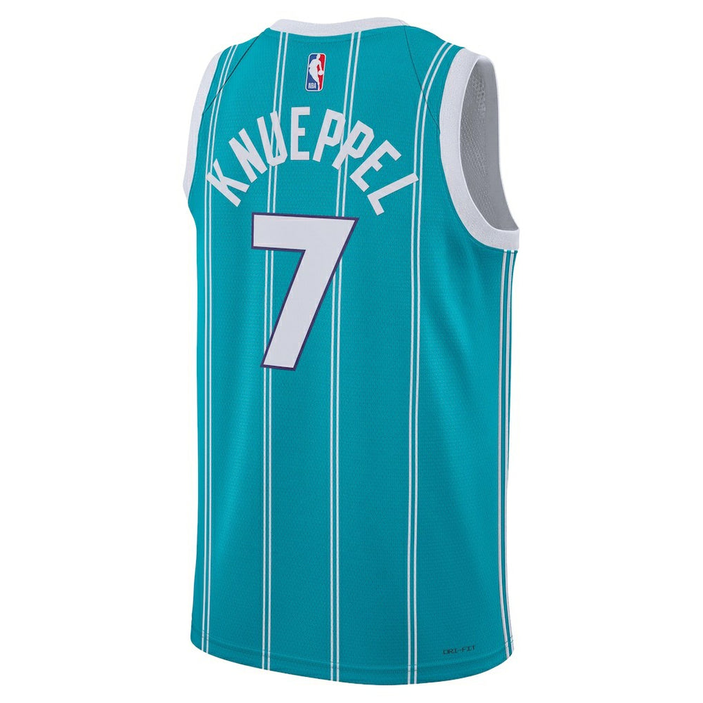 Kon Knueppel Charlotte Hornets Jordan Brand Unisex Swingman Jersey Icon Edition Teal - NBA