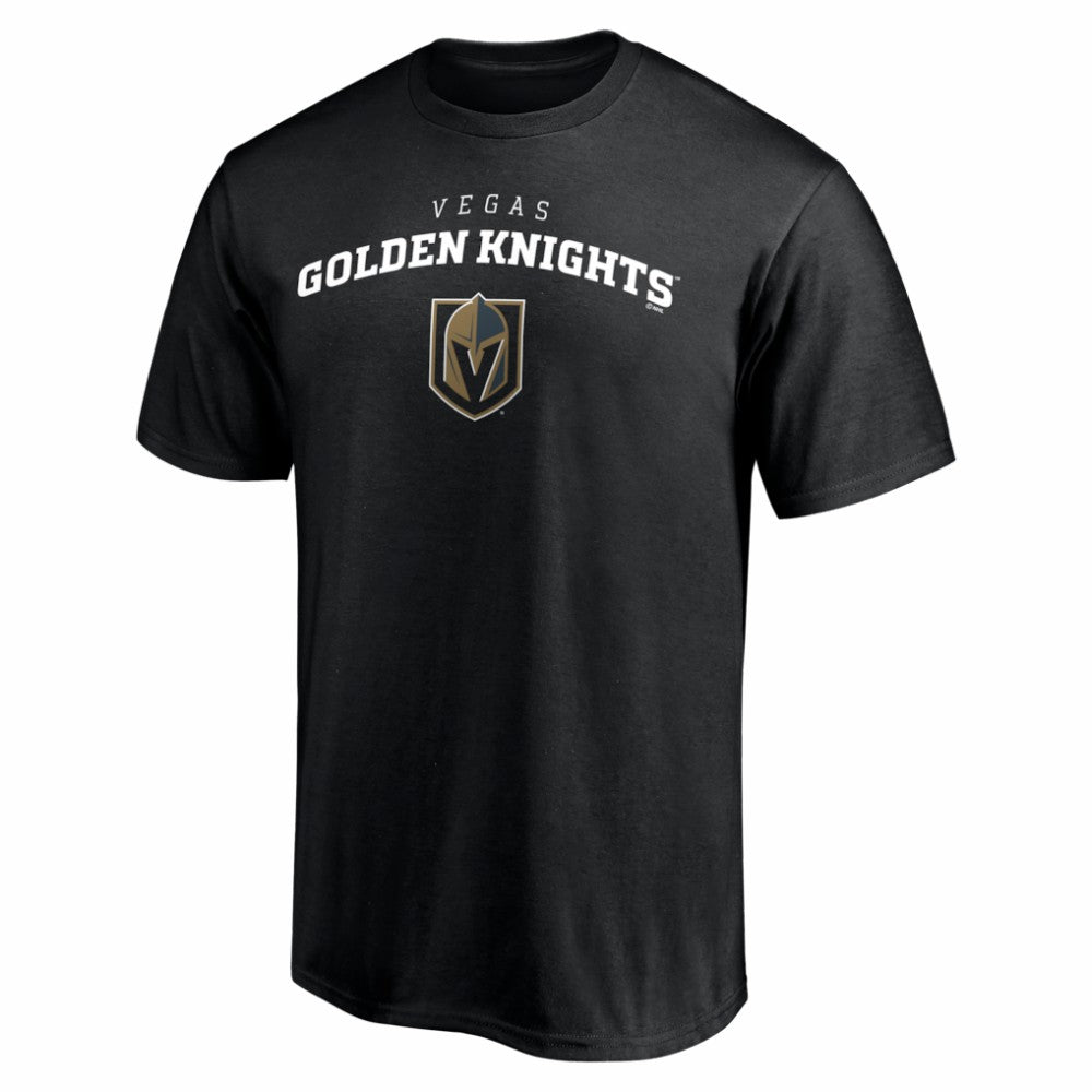 Vegas Golden Knights Team Lockup T-Shirt - Black - NHL