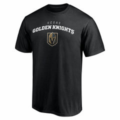 Vegas Golden Knights Team Lockup T-Shirt - Black - NHL