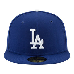 Los Angeles Dodgers New Era Back-to-Back Champions Diamond Side Patch 59FIFTY Fitted Hat - MLB
