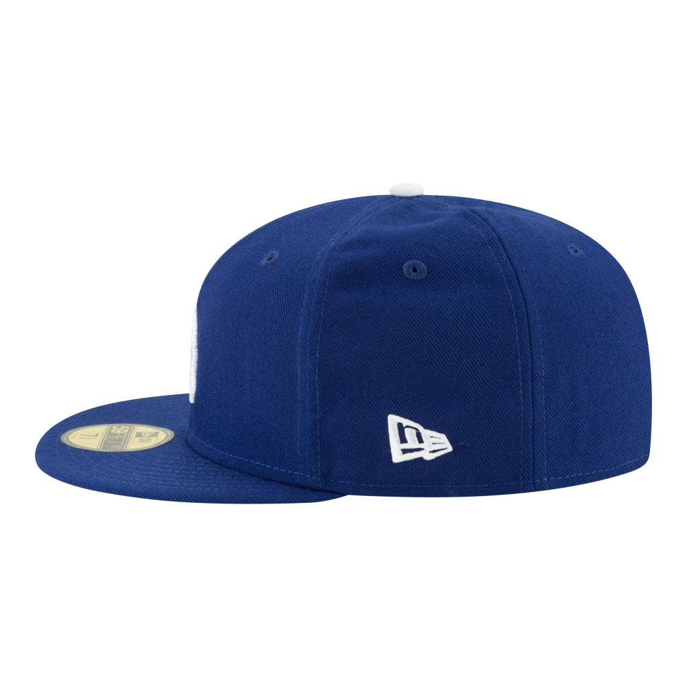 Los Angeles Dodgers New Era Back-to-Back Champions Diamond Side Patch 59FIFTY Fitted Hat - MLB