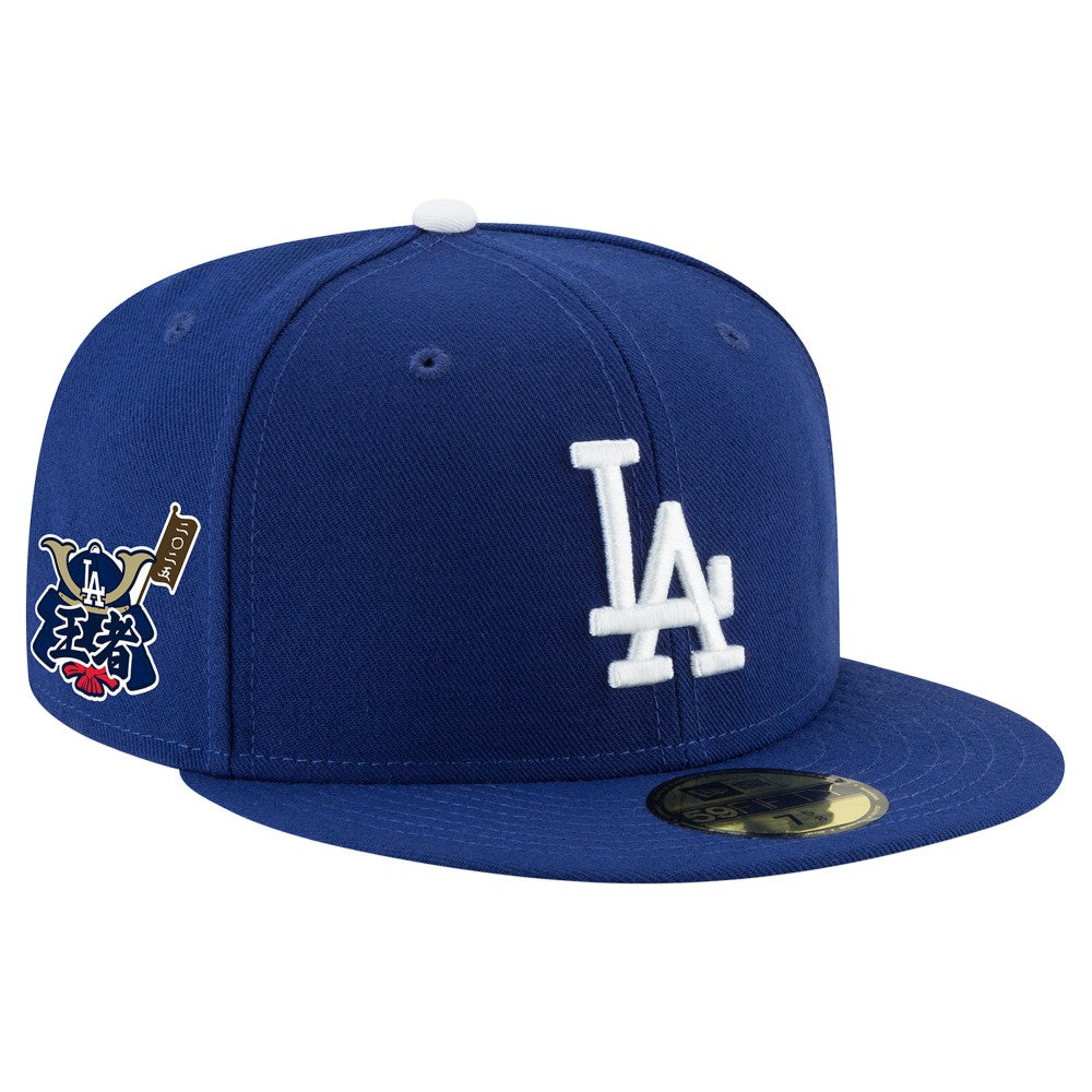 Los Angeles Dodgers New Era 2025 Champions Samurai Side Patch 59FIFTY Fitted Hat - MLB