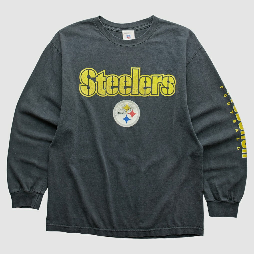 Pittsburgh Steelers NFL 2000s Long Sleeve T-shirt Black Vintage | Fanatics