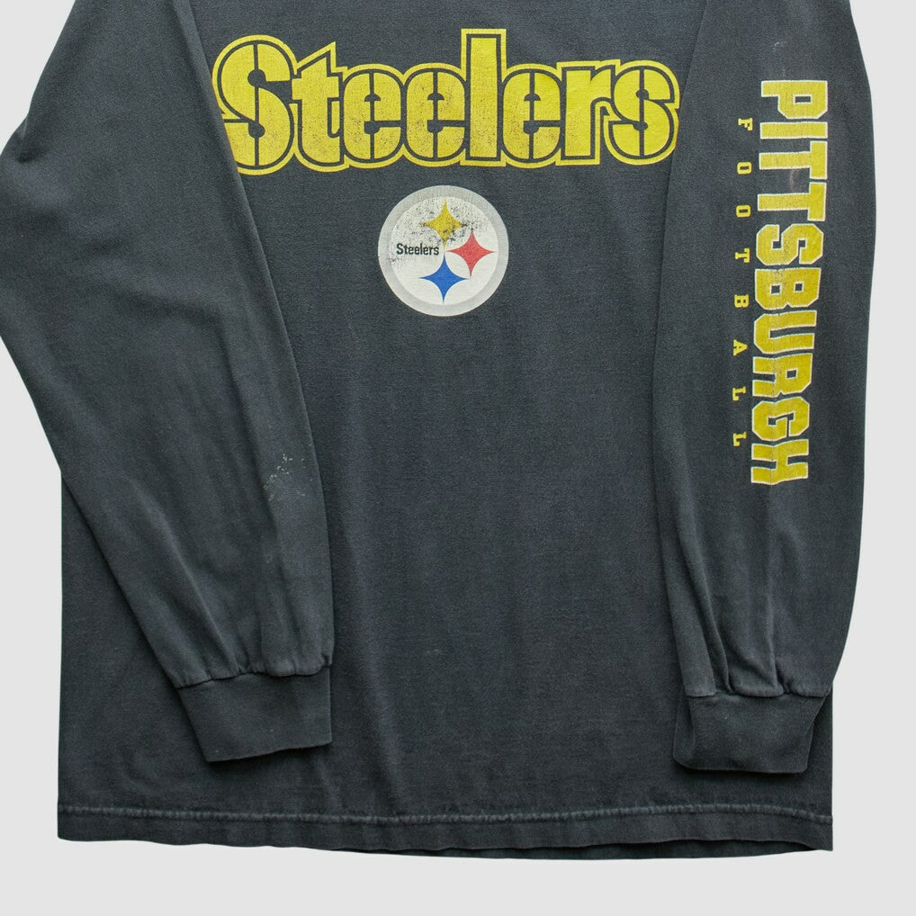 Pittsburgh Steelers NFL 2000s Long Sleeve T-shirt Black Vintage | Fanatics