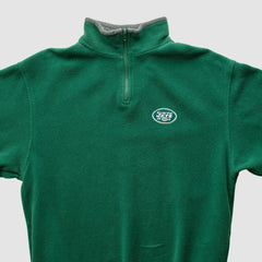 New York Jets Majestic 2000s 1/4 Zip Sweatshirt Green Vintage | Fanatics