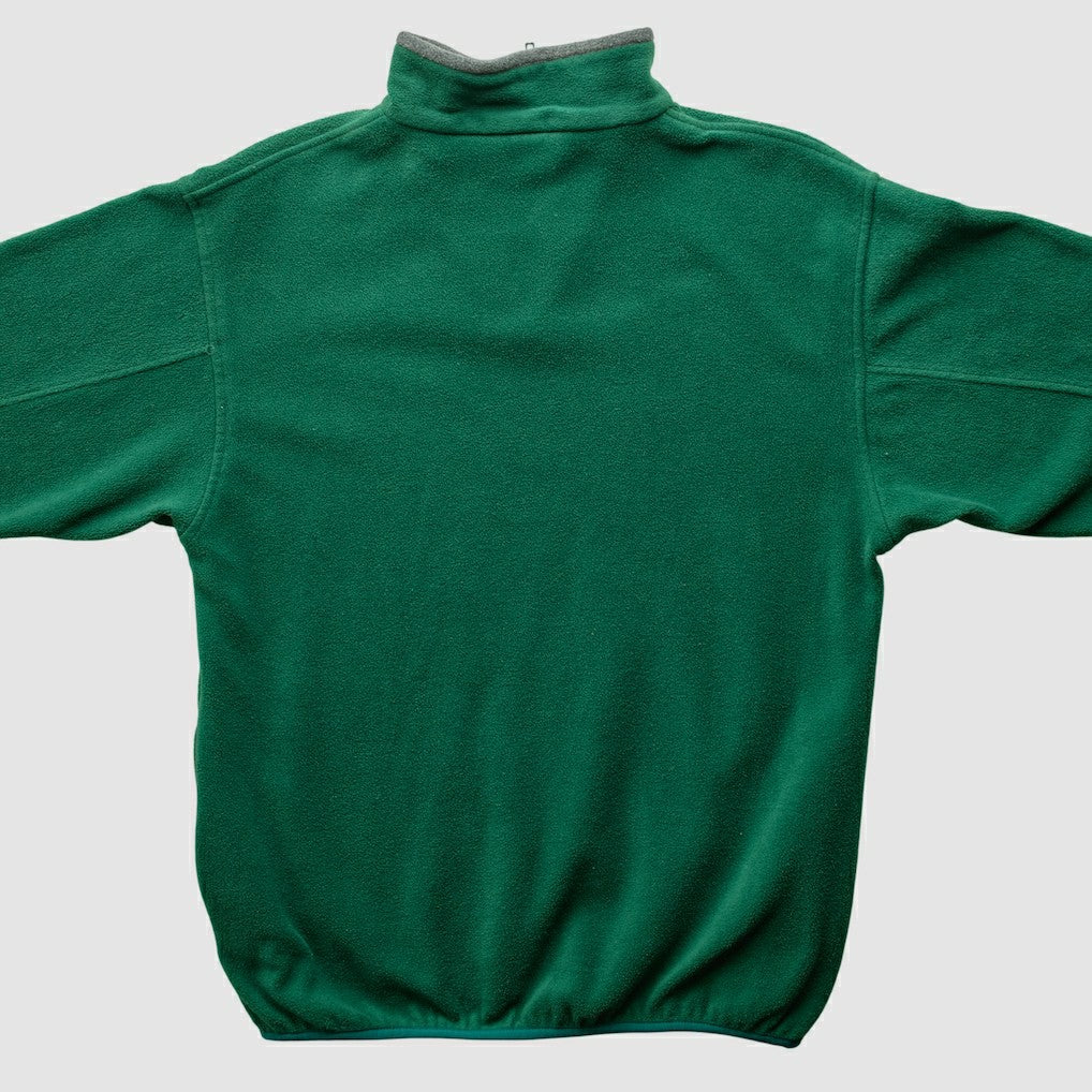 New York Jets Majestic 2000s 1/4 Zip Sweatshirt Green Vintage | Fanatics