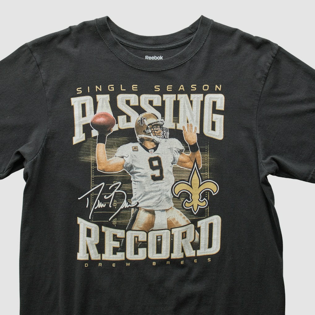 New Orleans Saints Reebok 2010s T-shirt Black Vintage | Fanatics