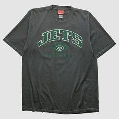 New York Jets Reebok 2000s T-shirt Charcoal Vintage | Fanatics