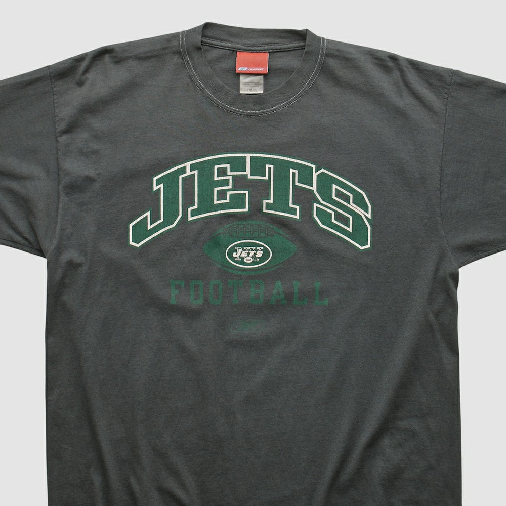 New York Jets Reebok 2000s T-shirt Charcoal Vintage | Fanatics