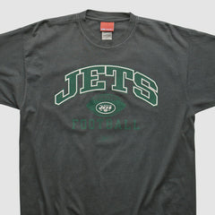 New York Jets Reebok 2000s T-shirt Charcoal Vintage | Fanatics