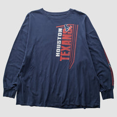 Houston Texans 2010s Long Sleeve T-shirt Navy Vintage | Fanatics